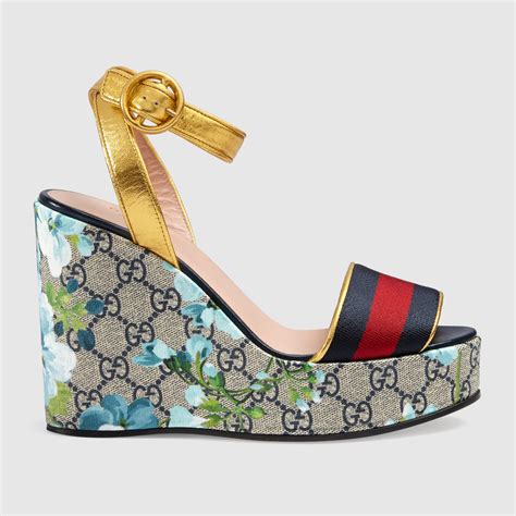 gucci espadrilles bloom|gucci platform espadrille sandals.